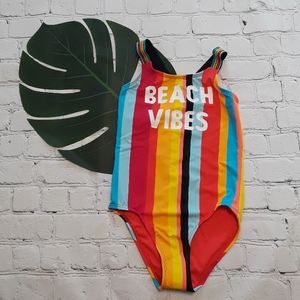 Wonder nation Girl's One Piece Bathing Sui…